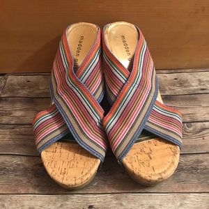 Madden girl Nautical wedge sandals